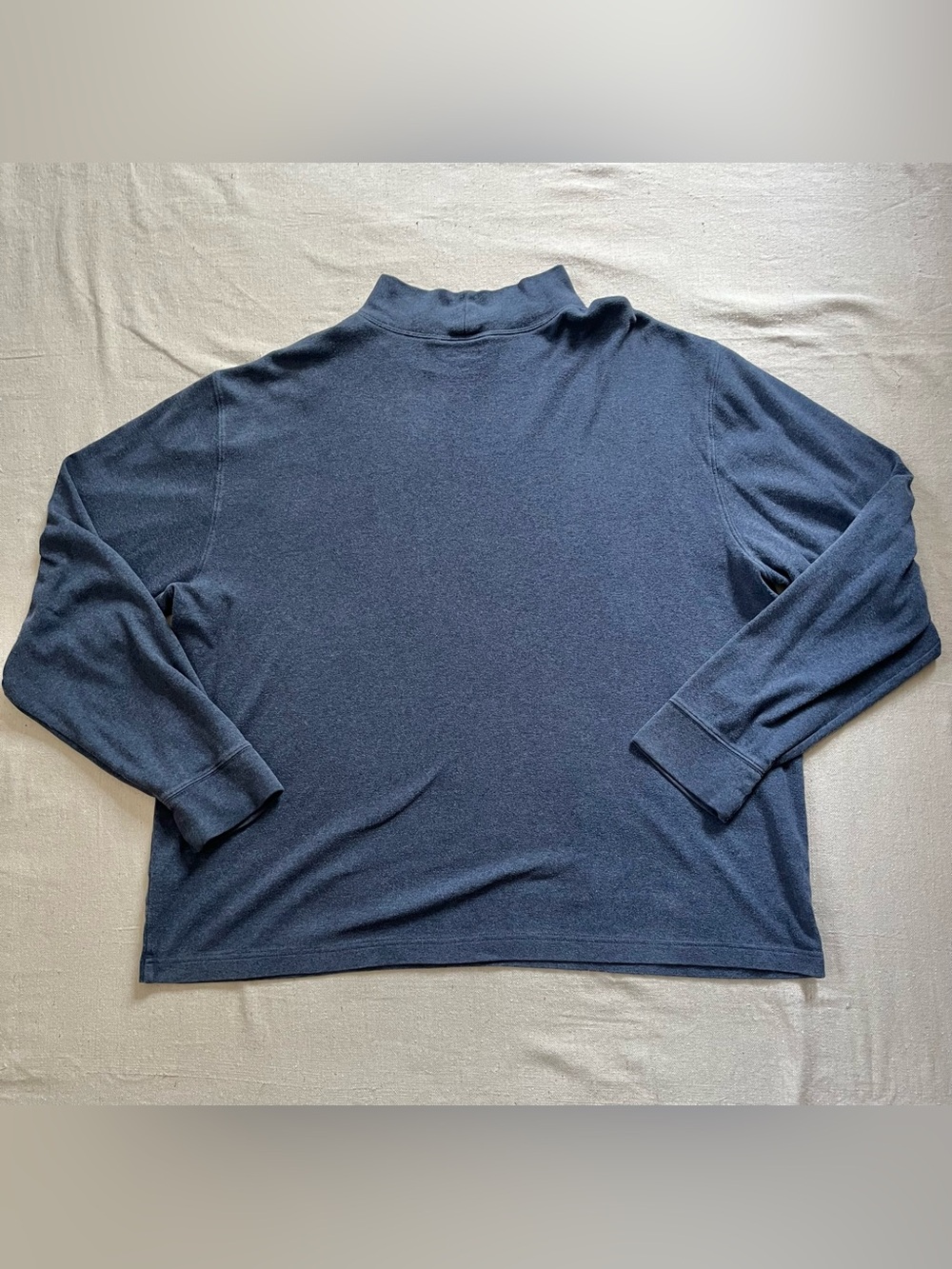 LL Bean Men’s Mock Turtleneck Size XL - Picture 3 of 10